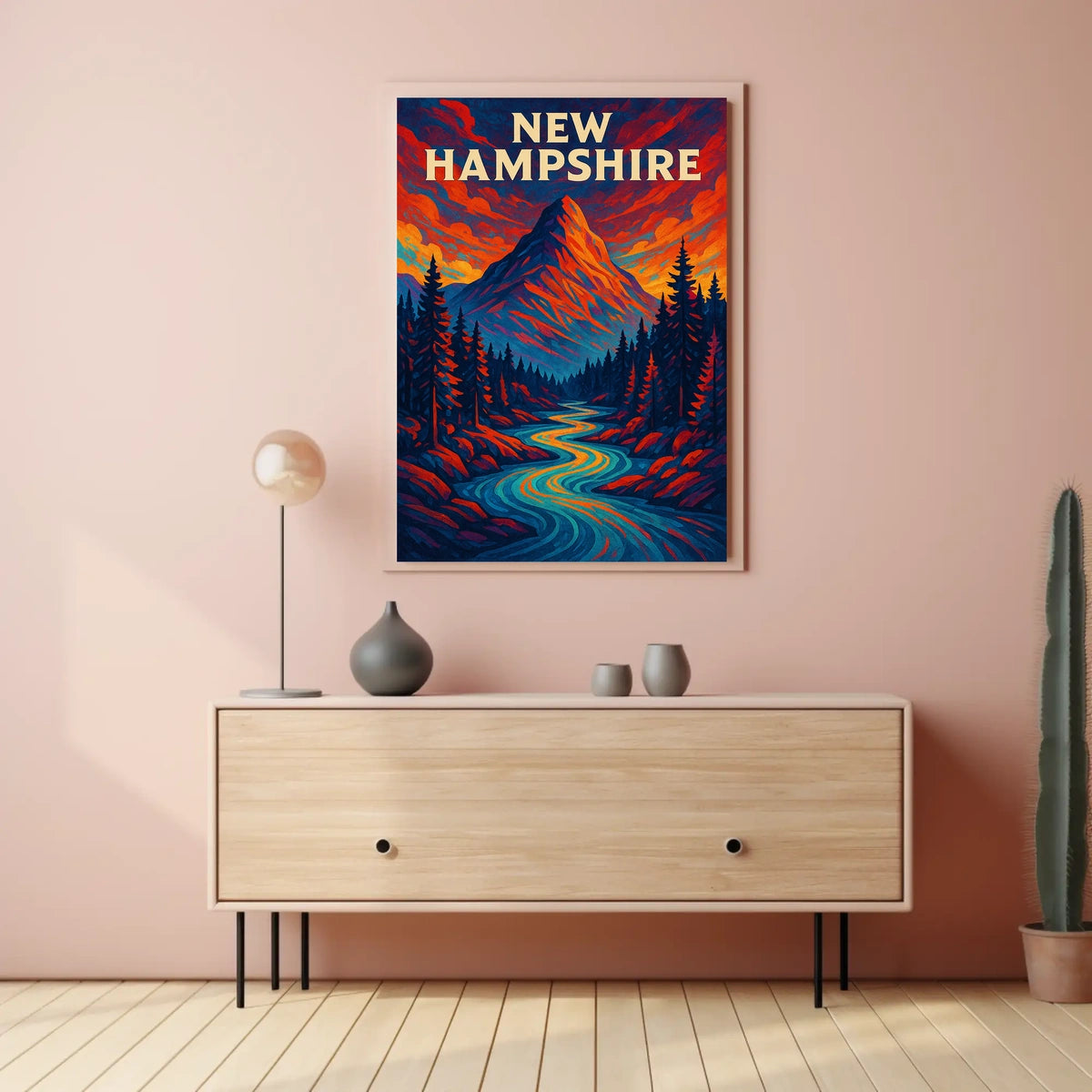 New Hampshire Wilderness Poster