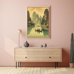 Tranquil River Journey Poster