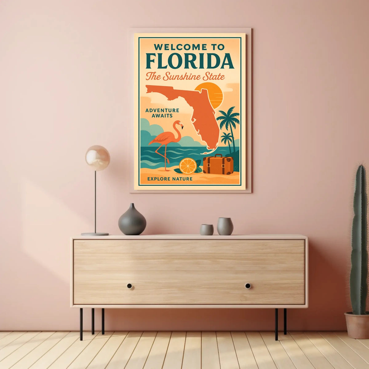 Welcome to Florida Adventure Awaits Poster