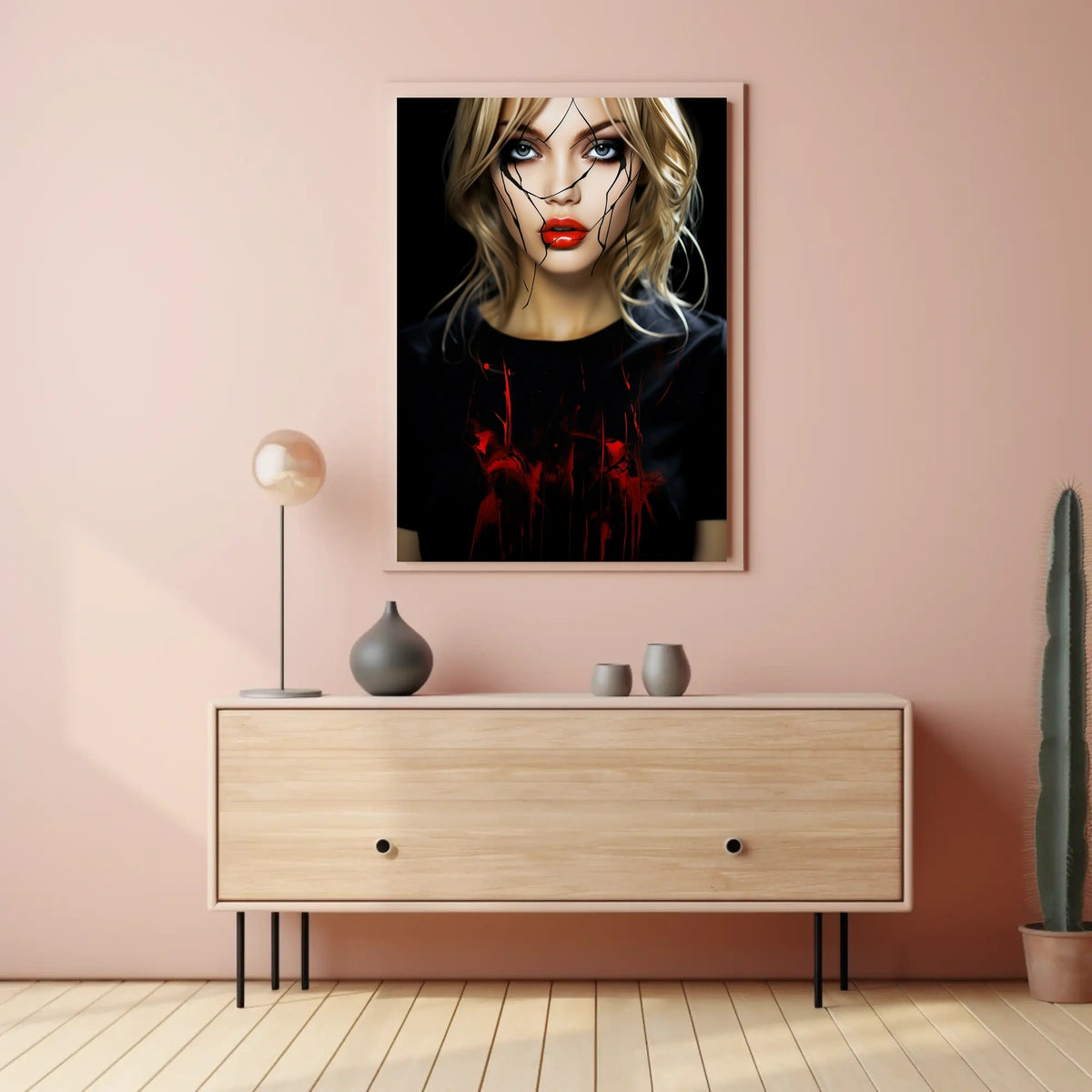 Fractured Beauty Poster