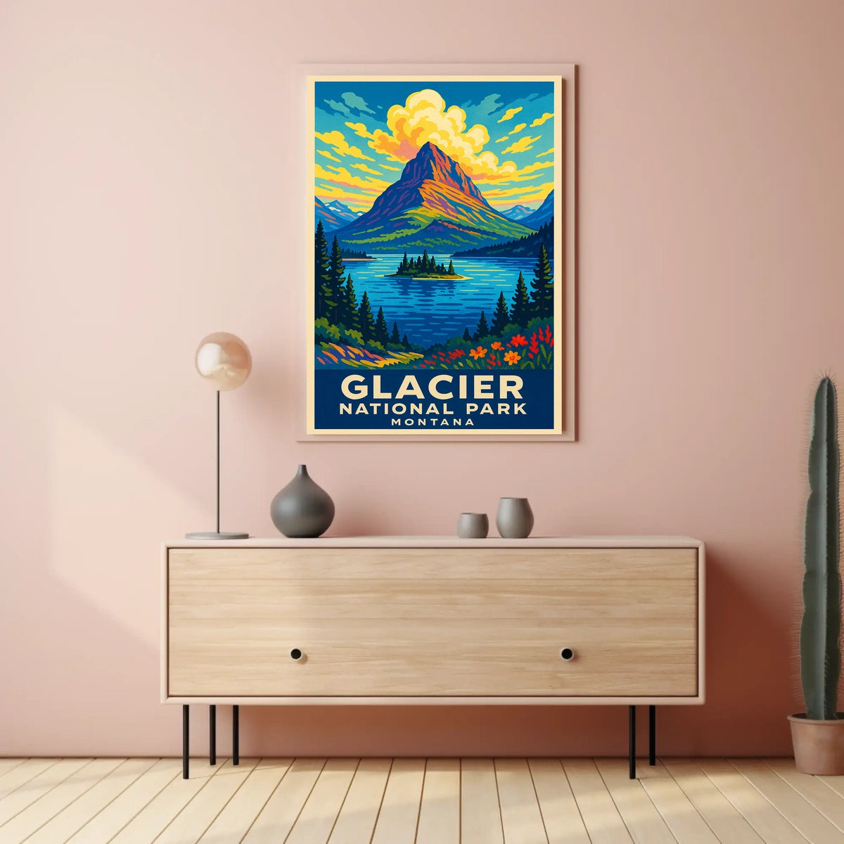 Glacier National Park Montana Poster