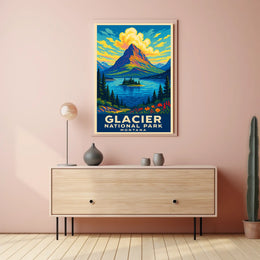 Glacier National Park Montana Poster