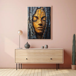 Human-Nature Harmony: Artistic Poster