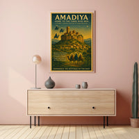 Amadiya Home to the Three Wise Men Poster