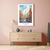 Toronto Cityscape Poster PosterGoat