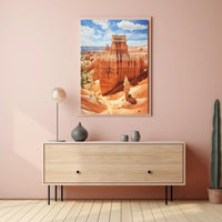 Bryce Canyon Hoodoos Poster Travel Wall Art