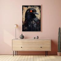 Mystical Raven Artwork for Animal Poster