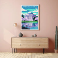 Jefferson Memorial Poster
