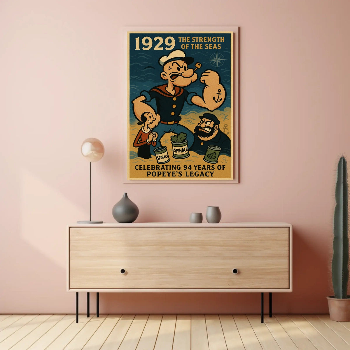 Popeye 1929 Art Poster POP-220