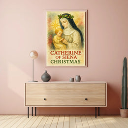 Catherine of Siena Religious Heritage Artistic Poster