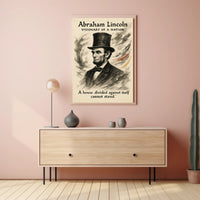 Abraham Lincoln Visionary of a Nation Poster PosterGoat