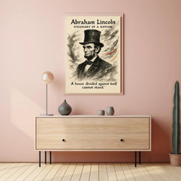 Abraham Lincoln Visionary of a Nation Poster PosterGoat