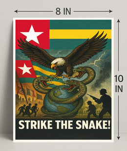 Strike the Snake! Poster PosterGoat
