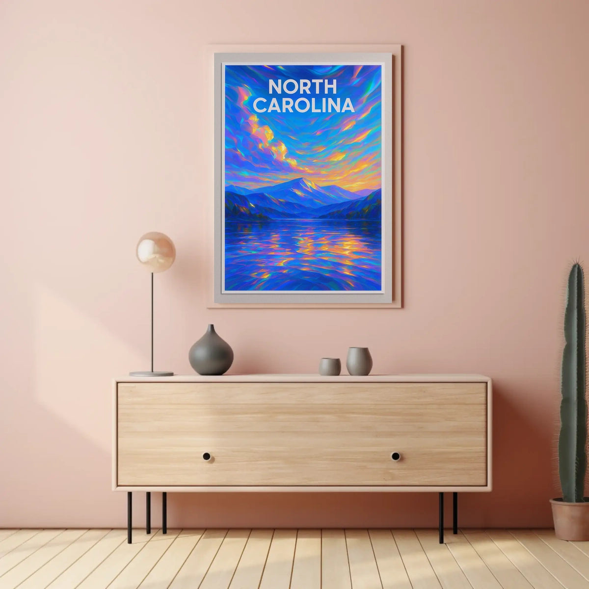 North Carolina Landscape Poster