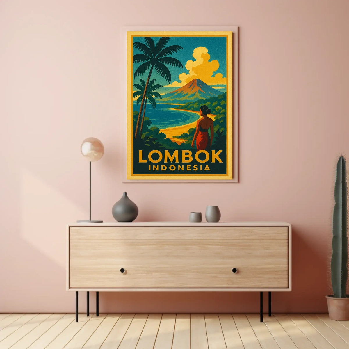Lombok, Indonesia Poster