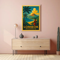 Lombok, Indonesia Poster