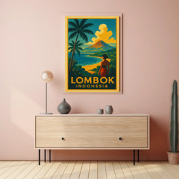 Lombok, Indonesia Poster