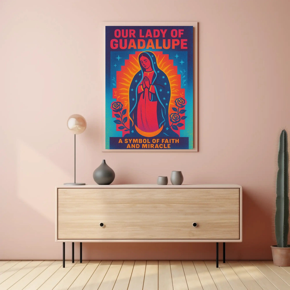 Our Lady Of Guadalupe A Symbol Of Poster