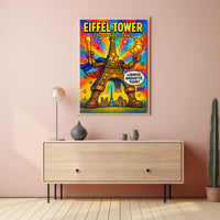 Eiffel Tower Iconic Paris Persona Poster PosterGoat