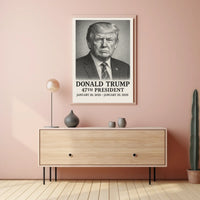 Donald Trump 47th President Poster
