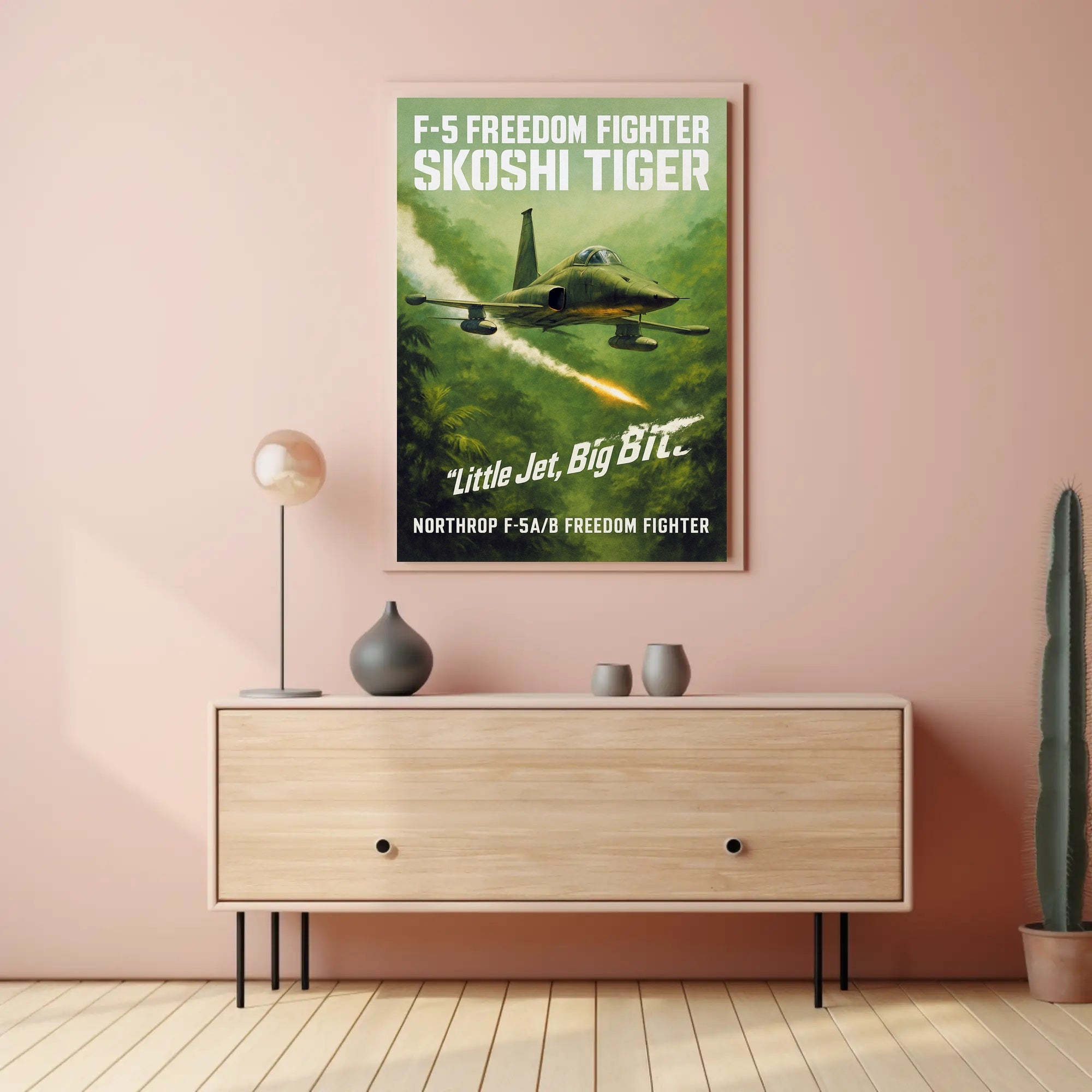 Northrop F-5 Freedom Fighter Poster PosterGoat
