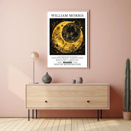 William Morris Cotton Prints Exhibition Poster