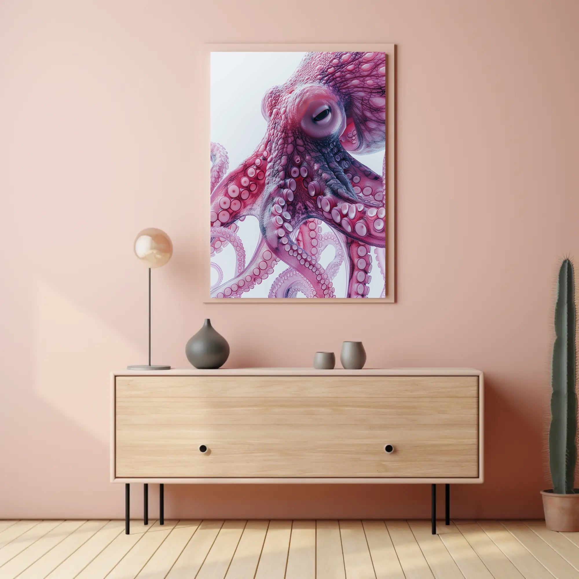 Mesmerizing Octopus Art Print Poster for Home Decor Enthusiasts PosterGoat