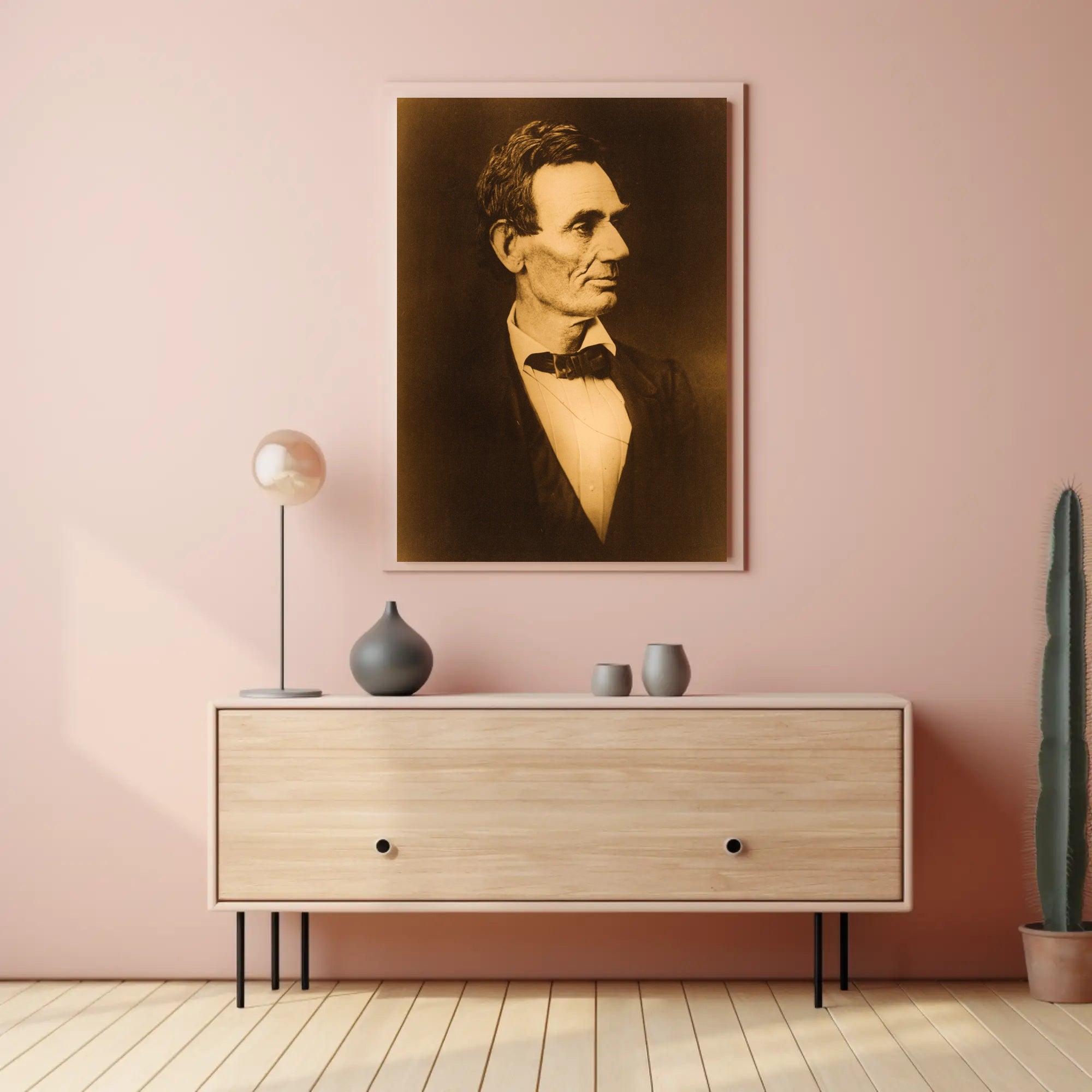 Abraham Lincoln Crossed Arms Poster Wall Art Decor PosterGoat