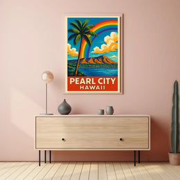 Pearl City, Hawaii Poster