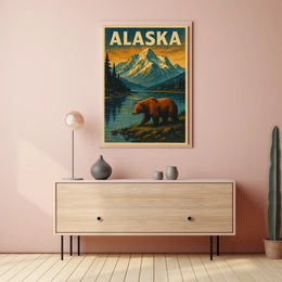 Majestic Alaska Poster