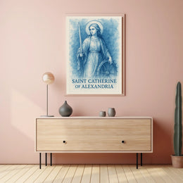 Saint Catherine of Alexandria Poster