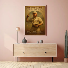Cleveland Spiders Power and Legacy Poster