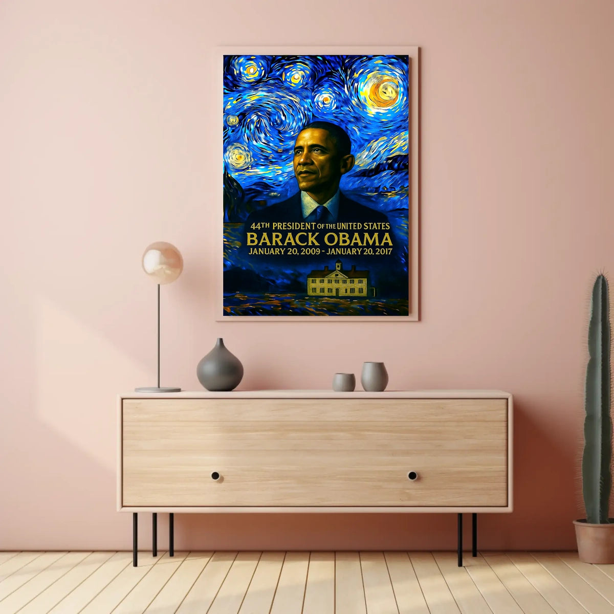 Barack Obama 44th President of the United States Presidential Masterpiece Series Poster