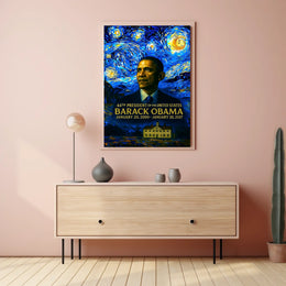 Barack Obama 44th President of the United States Presidential Masterpiece Series Poster