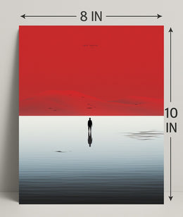 Solitary Reflection Poster