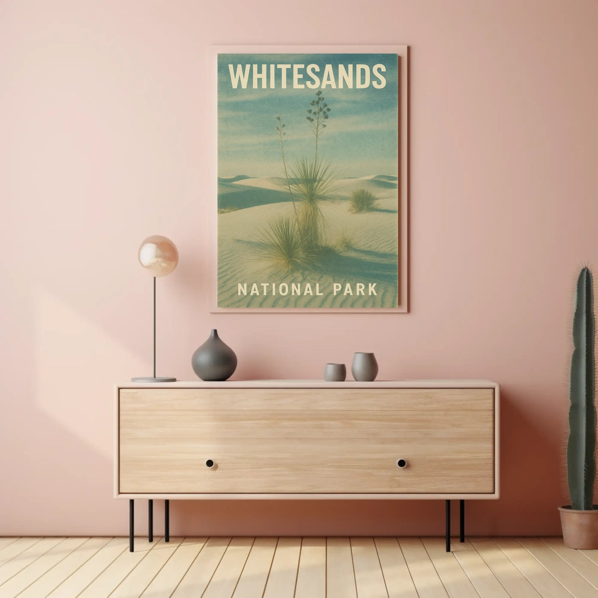 White Sands National Park Poster