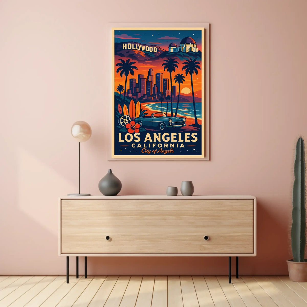 Los Angeles City of Angels Poster