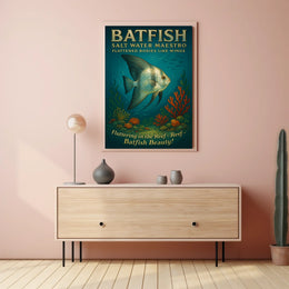 Batfish Salt Water Maestro Poster