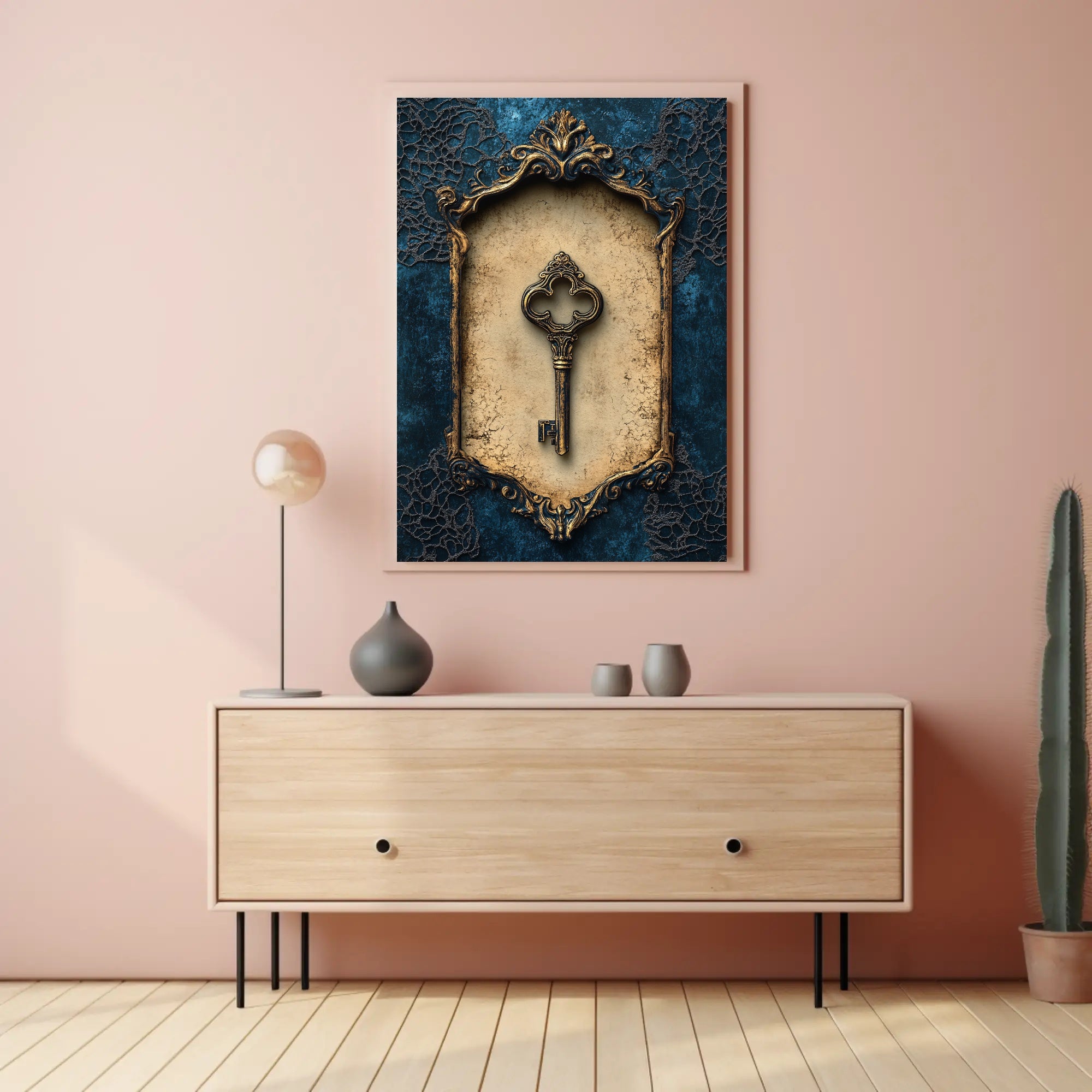 The Ornate Key Poster