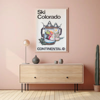 Ski Colorado Adventure Poster