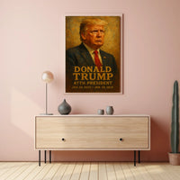 Donald Trump 47Th President Poster