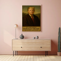 Donald Trump Visionary Republic Cinematic Poster