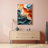 Flowing Colors Poster PosterGoat