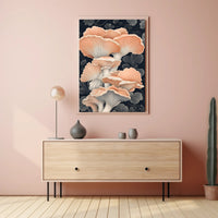 Enchanted Fungi Art Print Wall Decor