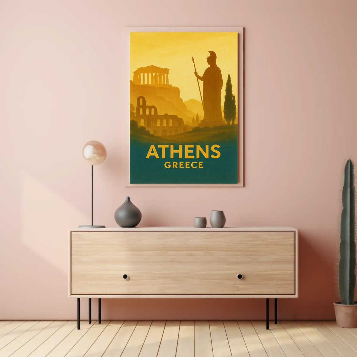 Athens, Greece A Timeless Journey Poster