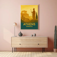 Athens, Greece A Timeless Journey Poster