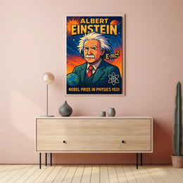 Albert Einstein Nobel Prize In Physics Poster