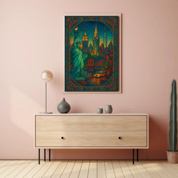 New York City Dreams Poster Wall Art For NYC Lovers