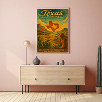 Texas The Lone Star Experience Poster