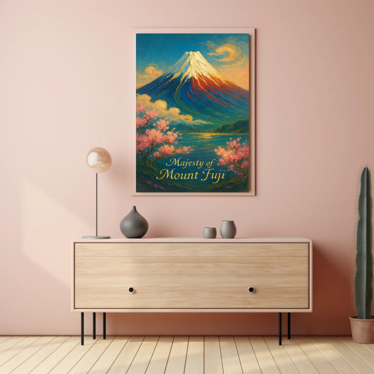 Majesty of Mount Fuji Poster